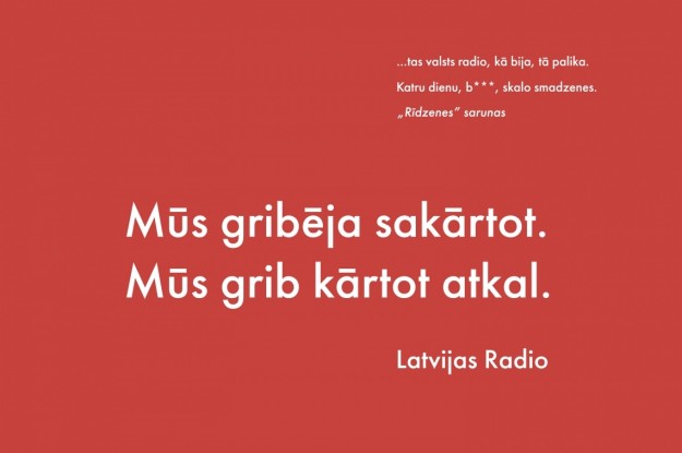 Latvijas Radio darbinieki protestē pret NEPLP spiedienu