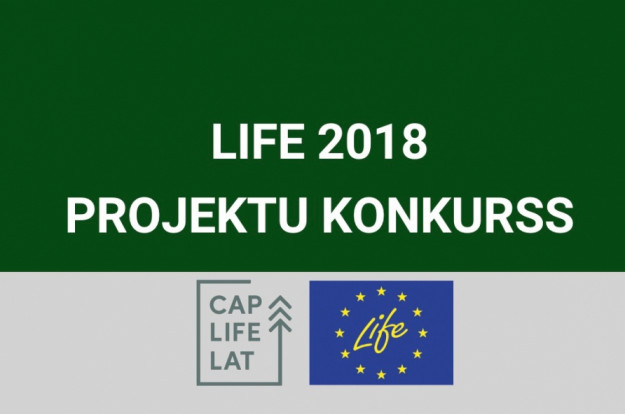 Izsludināts LIFE projektu konkurss 2018. gadam
